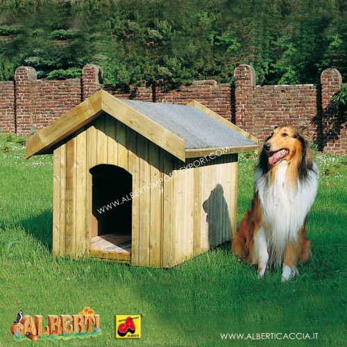 Casetta cani COLLIE con pareti isolate 70x110